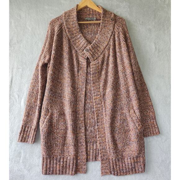 Prana Sweaters - prAna Cardigan Sweater Womens Size Medium Alpaca Wool Chunky Knit Pockets Duster